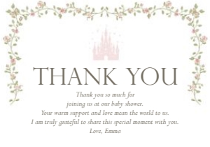 2042 pink thank you card: 2042 bundle