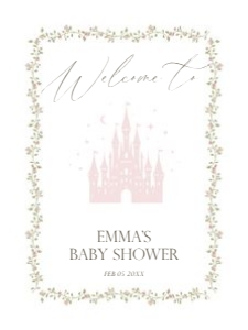 2042 pink welcome sign 18x24: 2042 bundle