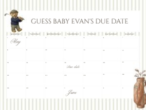 2041 teddy golf date calendar 18x24: 2041 teddy golf bundle