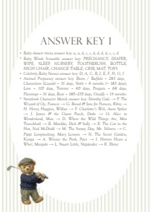 2041 teddy golf baby shower game answer key: 2041 teddy golf bundle