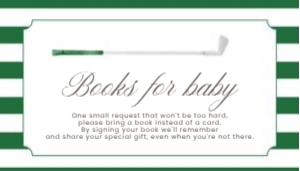 2041 green golf Books for baby: 2041 green new to the club mini set