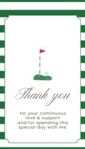 2041 green  golf rectangle favor tag: 2041 green new to the club bundle