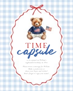0341 boy time capsule 8x10: 0341 boy bundle