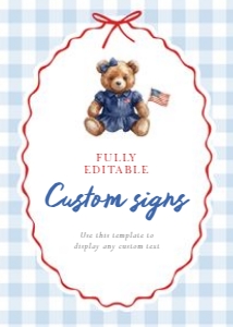 0341 girl custom sign 5x7: 0341 girl bundle