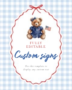 0341 girl custom sign 8x10: 0341 girl bundle