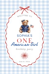 0341 girl welcome sign 24x36: 0341 girl welcome sign