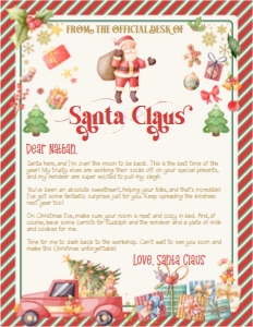 Letter from Santa 8 design preview