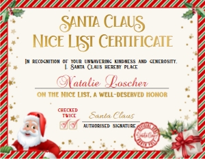 Nice List 5 design preview