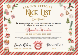 Nice List 1 design preview