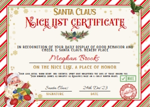 Nice List 6 design preview