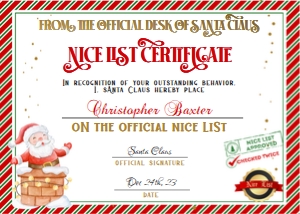 5 x 7 Nice List 4: Nice List 4