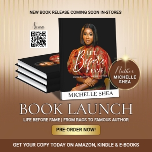 Stylish Brown & Gold Author Book Launch Social Media Post design preview