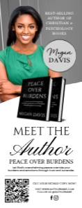 33x84 Meet The Author: Grey & White Modern Retractable Banner design preview