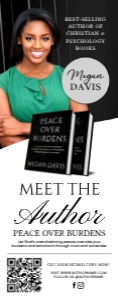 33x84 Meet The Author: Black, Grey & White Modern Banner design preview