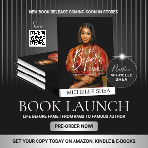 Stylish Black & Silver Author Book Launch Social Media Post design preview