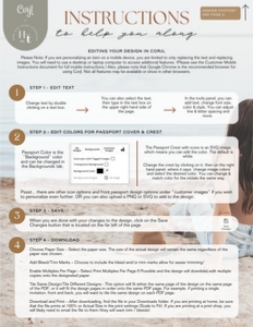 General Instructions: Talia Bundle