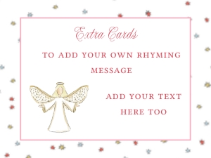 EXTRA CARDS: 12 Days of Christmas: 12 Days of Christmas Tag: Pink Star Border