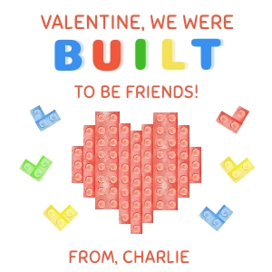 Valentine Tag 2024 - Lego Blocks: Valentine Tag 2024 - Lego Blocks