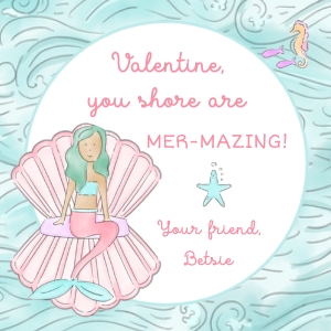 Valentine Tag 2024 - Mermaid: Valentine Tag 2024 - Mermaid