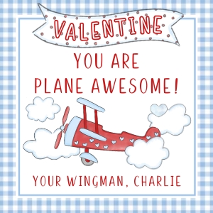 Valentine Tag 2024- Plane Awesome: Valentine Tag 2024- Plane Awesome