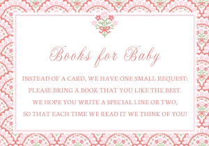 Books for Baby 2025 - Floral Bow Scallop: Books for Baby 2025 - Floral Bow Scallop