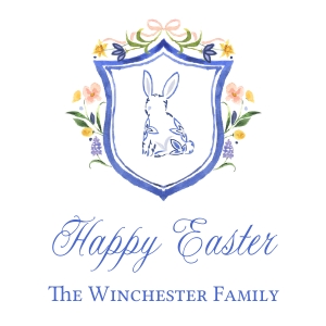Easter Bunny Gift Tag: Easter Bunny Gift Tag