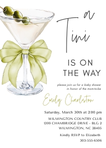 a Tini is on the way 5x7: a Tini is on the way 5x7