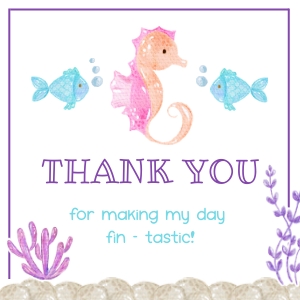 Under the Sea Gift Tag: Make Your Gifts "Sea" Extra Special!