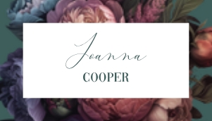 Baroque Peony - Place Card - Flat 3.5 x 2": Baroque Peony - Wedding Place Card