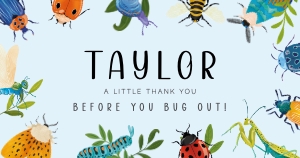 Gable Box: 9.5"x 5" (Large) - Bug Bash: Bug Bash Collection Bundle