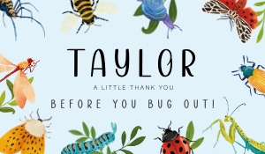 Gable Box: 6"x 3.5" (Small) - Bug Bash: Bug Bash Collection Bundle