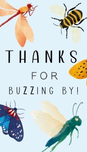 Favor Tag: 2"x 3.5" Rectangle - Bug Bash: Bug Bash Collection Bundle