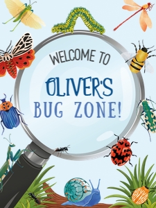 Welcome Sign: 18"x24" - Picnic Bugs: Picnic Bugs Collection Bundle