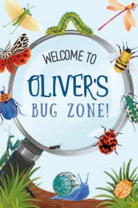 Welcome Sign: 24"x 36" - Picnic Bugs: Picnic Bugs Collection Bundle