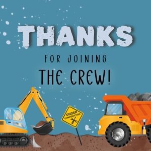 Favor Tag: 2"x 2" Square - Demolition Day: Demolition Day Collection Bundle