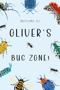 Welcome Sign: 24"x 36" - Bug Bash: Bug Bash Collection Bundle