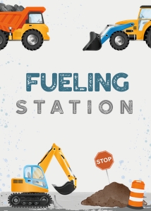 Food Station: 5"x7" - Under Construction: Under Construction Collection Bundle