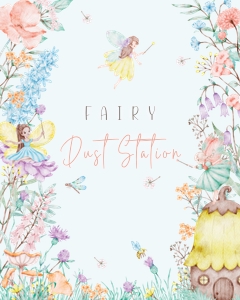 Activity Station: 8"x10" - Enchanted Garden: Enchanted Garden Collection Bundle