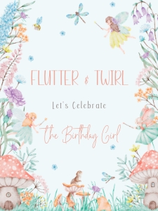Welcome Sign: 18"x 24" - Enchanted Garden: Enchanted Garden Collection Bundle