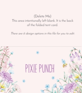 Food Labels:  3.5"x4" - Pixie Bloom: Pixie Bloom Collection Bundle