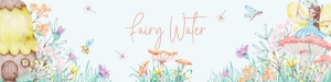 Water Bottle Label: 8"x2" - Enchanted Garden: Enchanted Garden Collection Bundle