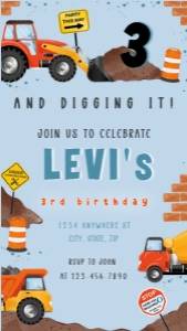 Mobile Invitation: Demolition Day: Demolition Day Collection Bundle