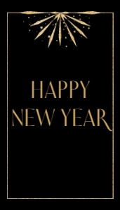 Favor Tags: 2"x 3.5" Rectangle - NYE: New Years Eve Midnight in Gold Digital Download Bundle