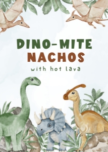 Food Station: 5"x7" - Jurassic Jungle: Jurassic Jungle Collection Bundle
