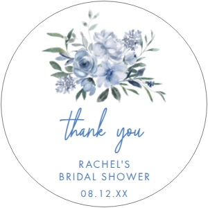 SOMETHING BLUE stickers design preview