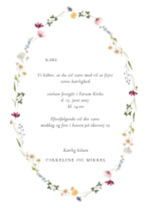Cirkeline & Mikkel Bryllup design preview