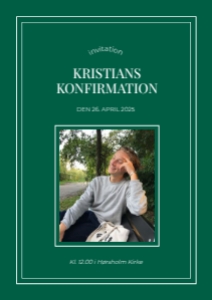 Kristian Konfirmation_digital design preview