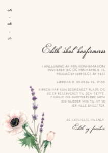 Edith Konfirmation_digital design preview