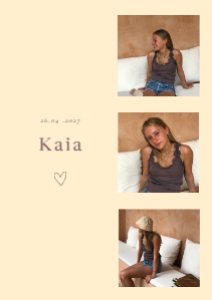 Kaia Konfirmation design preview