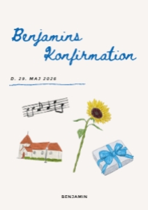Benjamin Konfirmation design preview